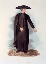 Un docteur de Salamanque, illustration de 